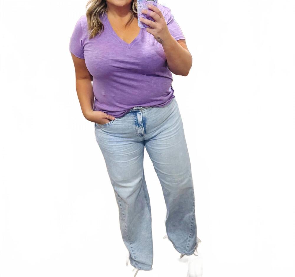 NEW ANOTHER LOVE women's ashton t-shirt in wildberry